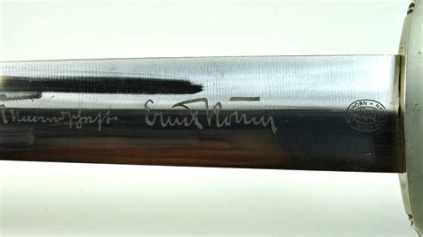 Wittmann Militaria C Ss Dagger With Full Roehm Inscription By