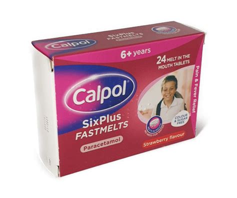 Buy Calpol Six Plus Fast Melts Online From £6 29 Simple Online Pharmacy