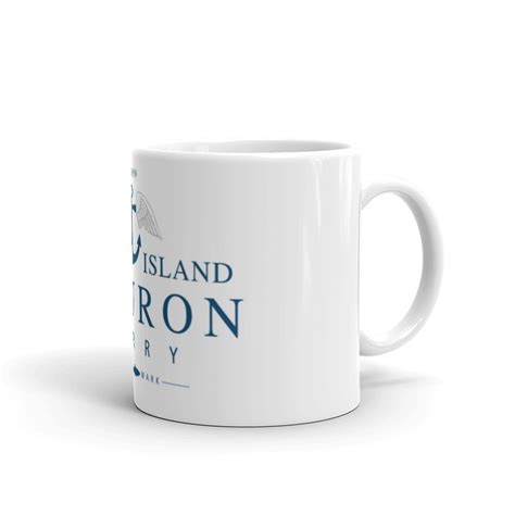 White Glossy Mug Angel Island Tiburon Ferry