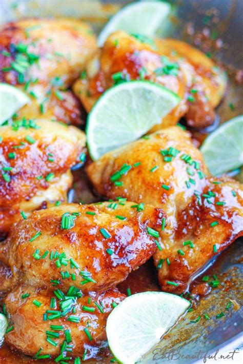 Spicy Honey Lime Chicken Thighs Keto Paleo Aip Gaps Eat Beautiful