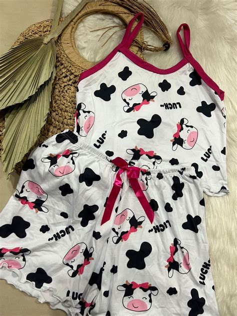 Pijama Bloguerinha Vaquinha Imp Rio Lingerie