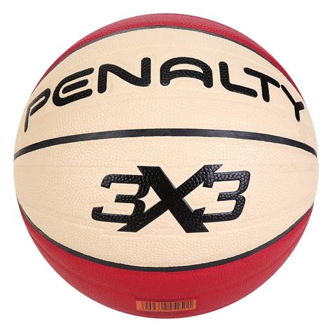 Bola De Basquete Penalty X Pro Vermelho Bege