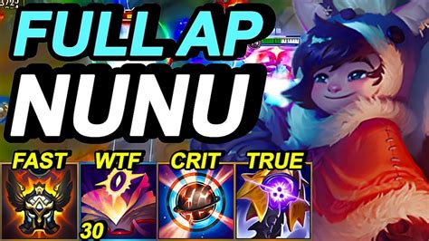 Wild Rift China Nunu Jungle Kill Mejai Ap Nunu Insane Damage Ap