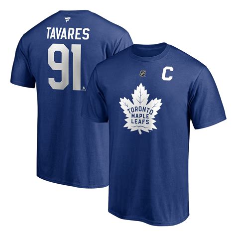 Mens Fanatics Branded John Tavares Blue Toronto Maple Leafs Authentic