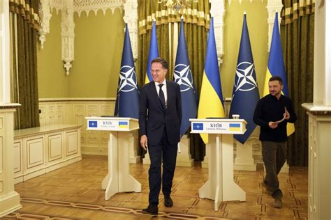 New Nato Chief Mark Rutte Visits Ukraine In His First Trip Since Taking Office Burlington News