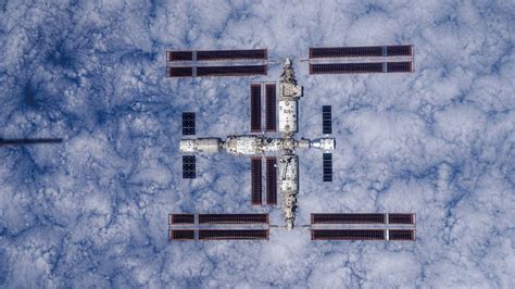 China releases 1st images of complete Tiangong space station (photos) | Space