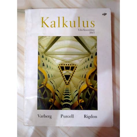 Jual Buku Kalkulus Jilid Varberg Purcell Rigdon Th Edition