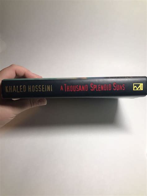 A Thousand Splendid Sons By Khaled Hosseini Hardcover Novel Dust Jacket