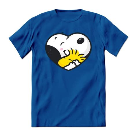 Playera Snoopy Y Woodstock Abrazo Coraz N Totomoli