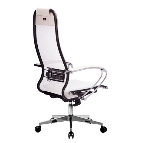 Купить кресло руководителя МЕТТА Комплект 4, Белый (основание МЕТТА ...