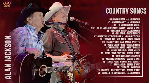 Alan Jackson George Strait Garth Brooks Randy Travis Greatest Hits Best