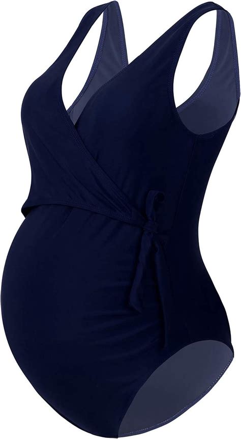 Freebily Premaman Costume Da Bagno Intero Donna Tankini Imbotito Bikini