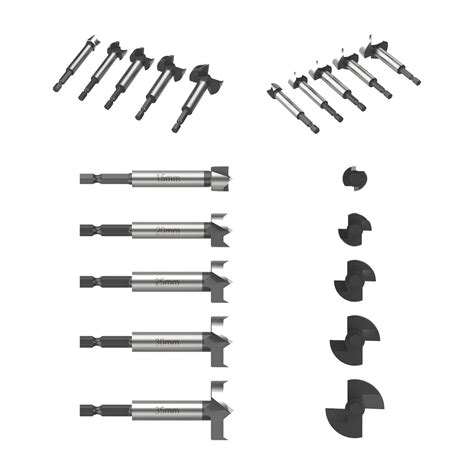 Forstner bit set 5 pcs – H&K INTERNATIONAL TRADE LIMITED