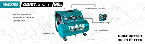 Mua Makita MAC320Q Quiet Series 1 1 2 HP 3 Gallon Oil Free Electric