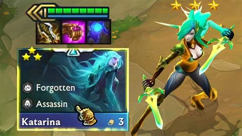 Full Crit Katarina ⭐⭐⭐ 3 Star Coven Leader 6 Assassin Tft Set 5