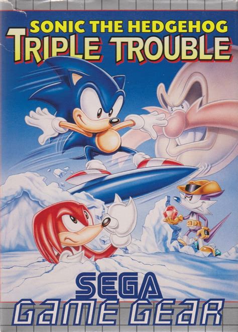 Sonic The Hedgehog Triple Trouble Box Shot For Gamegear Gamefaqs