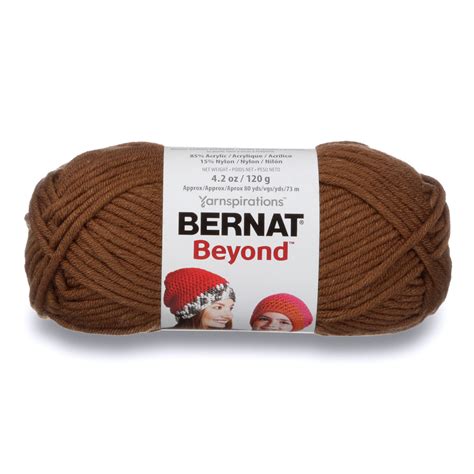 BERNAT BEYOND YARN (120G/4.2OZ), BROWN - Walmart.com - Walmart.com