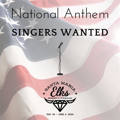 National Anthem Singer