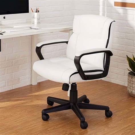 12 White Leather Office Chairs for Modern Office