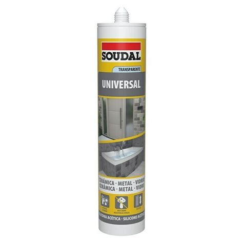 Soudal Silicona Universal Ac Tica Transparente Ml Bauhaus