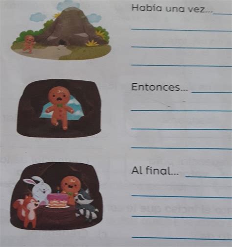 Observa Las Im Genes Y Escribe Un Cuento A Partir De Ellas Hab A Una