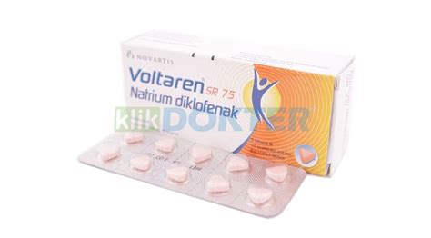 Voltaren Sr Manfaat Dosis Dan Efek Samping Klikdokter