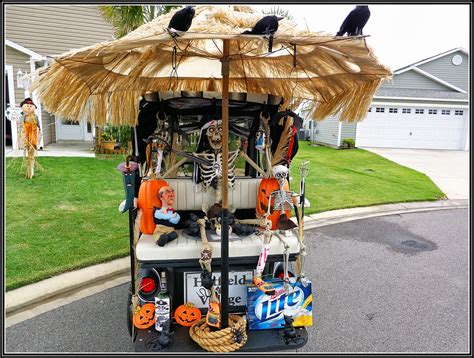 The Villages (Florida) Photos: The Nolen's Halloween Golf Cart