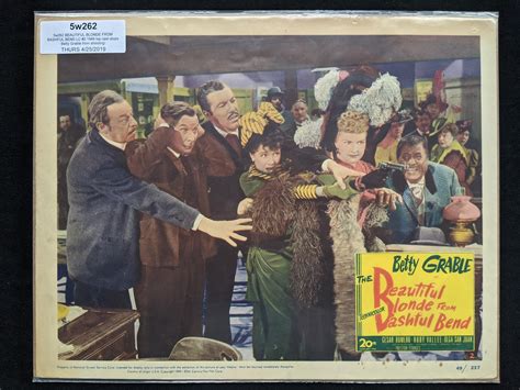 Lot The Beautiful Blonde From Bashful Bend Starring Betty Grable