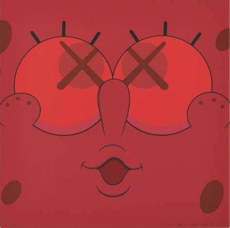 Kaws ‘sponge Bob 2010 Artsy Spongebob Artwork