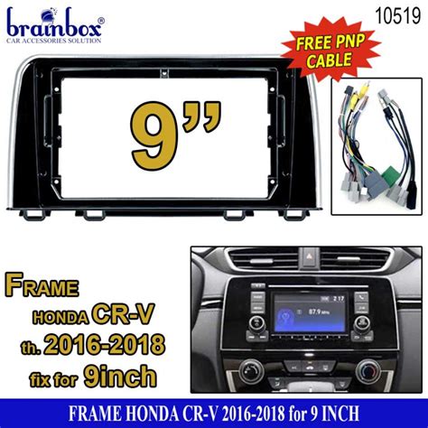 Frame Head Unit Honda Crv Inch Bingkai Panel Tv Mobil