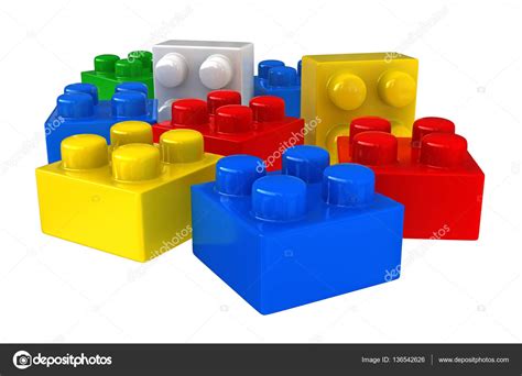 Plastic building blocks Stock Photo by ©oorka5 136542626