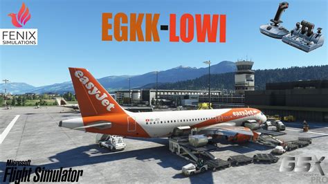 Fenix A Fsltl Vatsim Real Life Easyjet Ops London Gatwick To