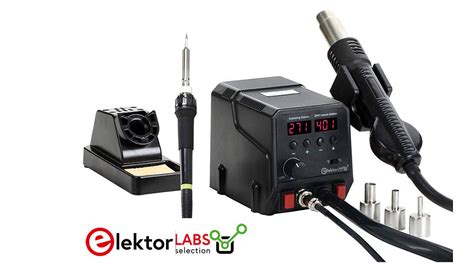 Review In SMD Hot Air Rework Station ZD Elektor Magazine
