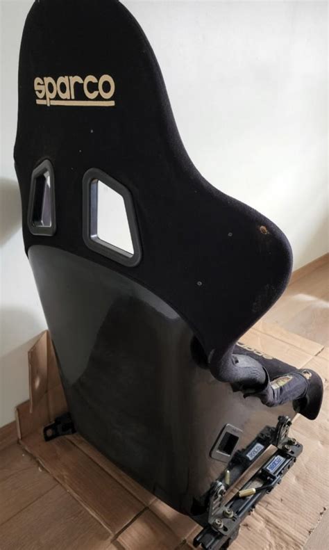 Sparco Pro2000 Bucket Seat W Sparco Seat Rail Car Accessories