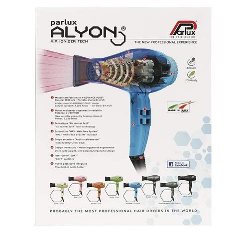 Parlux Alyon Secador De Pelo 2250W Amarillo PcComponentes