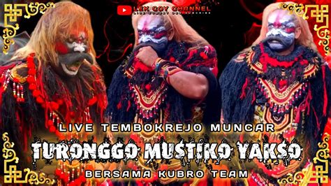 Live Turonggo Mustiko Yakso Live Tembokrejo Muncar Youtube