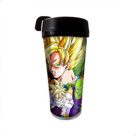 Copo T Rmico Ml Anime Dragon Ball Z Goku Saiyajin Cogumelo Corp