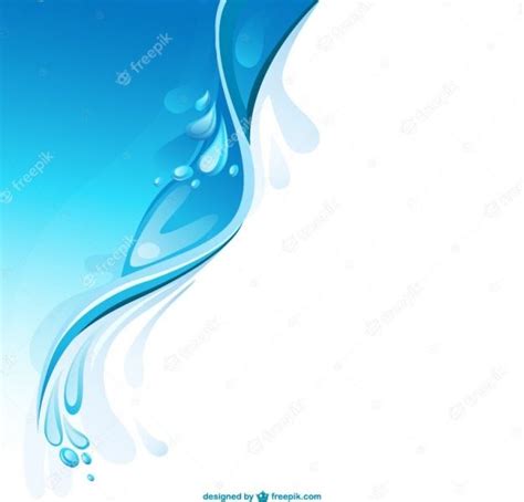 Abstract water background Free Vector