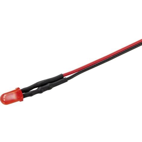 TRU COMPONENTS TC 9323300 Luce Di Segnalazione A LED Rosso 12 V DC 4000 Mcd