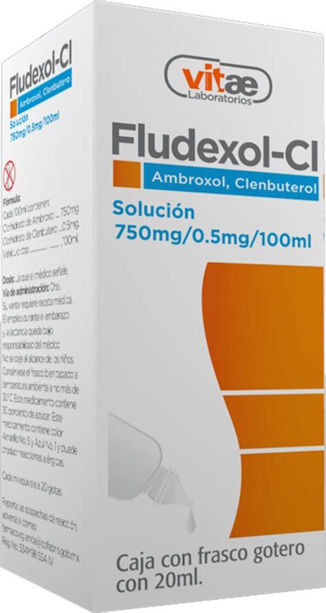 AMBROXOL CLENBUTERON 750 5 MG 100 ML C 20 ML SOLUCION GOTERO