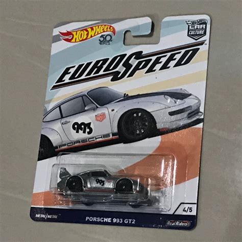 Hot Wheels Euro Speed Porsche 993 GT2 Shopee Malaysia