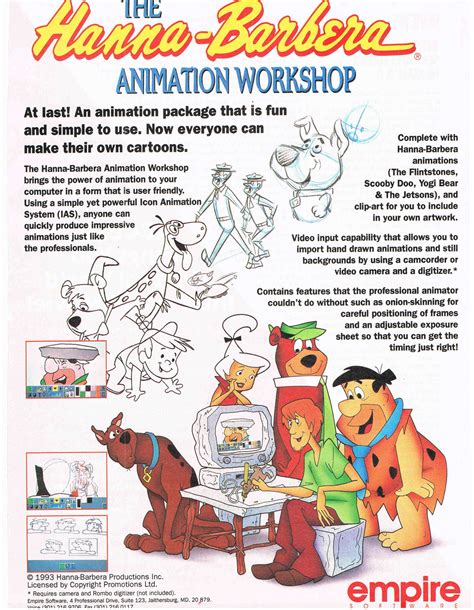 The Hanna Barbera Animation Workshop Images Launchbox Games Database