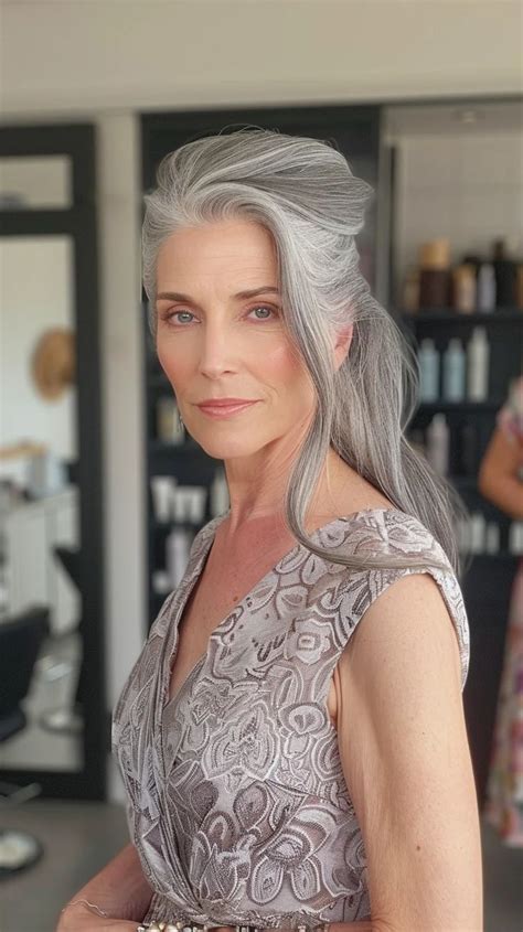 33 Gorgeous Gray Long Hairstyles That Are Redefining Glamour In 2024 Long Hair Styles Grey