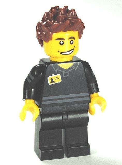 Lego Brand Store Employee Male Minifigure Walmart