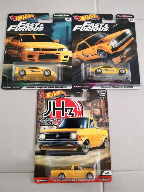 Hot Wheels Premium Nissan Datsun Lot Hobbies Toys Toys Games On Carousell