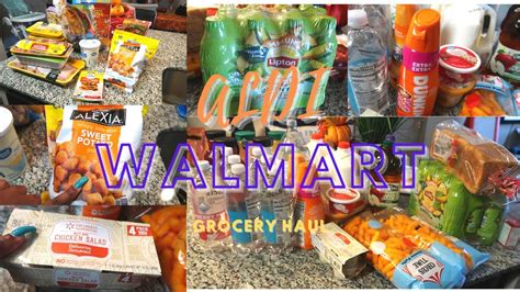 Budget Food Big Huge Walmart And Aldi Grocery Haul Pantry And Fridge