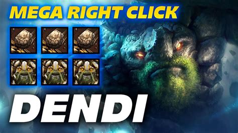 Dendi Tiny Mega Right Click Dota 2 Pro Gameplay Watch Learn