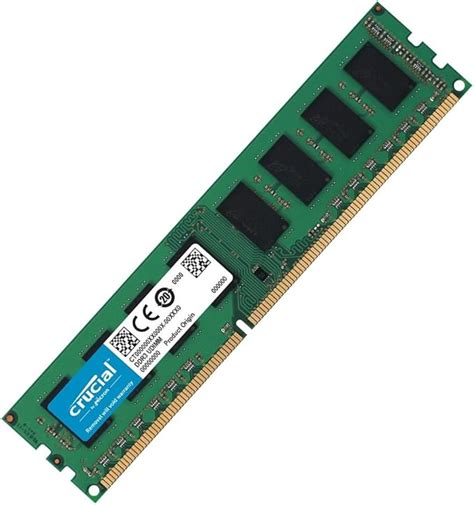 Crucial RAM CT102464BD160B 8GB DDR3 1600 MHz CL11 Desktop Memory ...