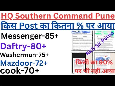 Hq Southern Command Pune Post