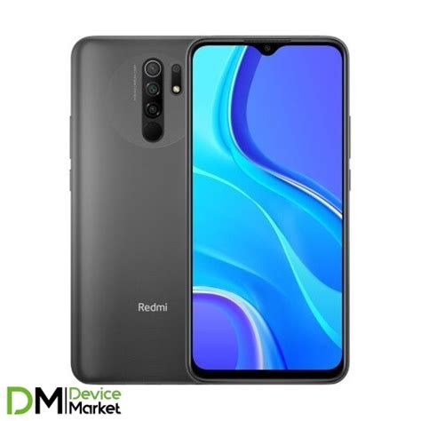 Купить Смартфон Xiaomi Redmi 9 6/128GB no NFC Carbon Gray